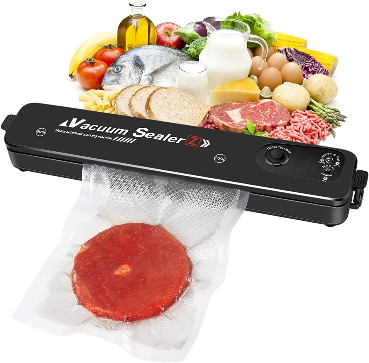 Scelleuse alimentaire sous vide + 5 Sacs gratuits