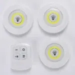 Pack de 3 Spot LED - avec télécommande